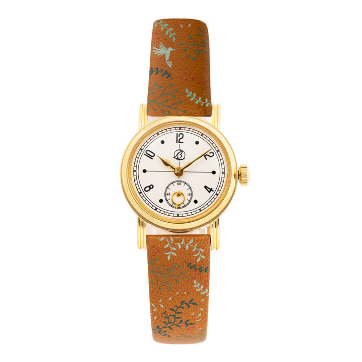 LOV-IN BOUQUET Horween Botanical design watch